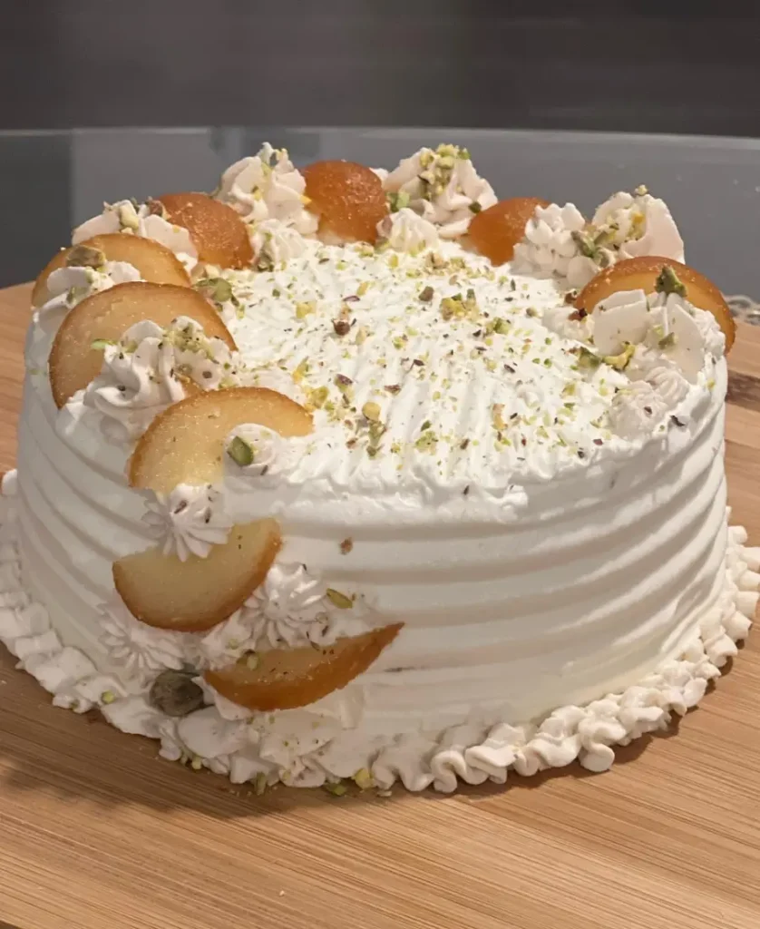 Gulab Jamun Cake